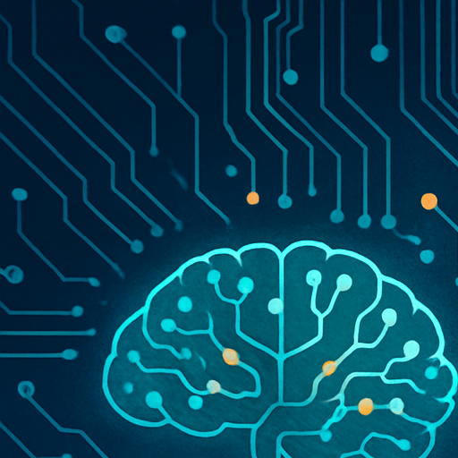 Abstract brain and circuitry